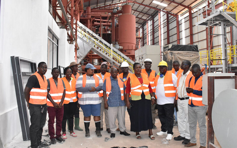NAADS Board Members monitor sugarcane out-growers projects in Lamwo and Atiak