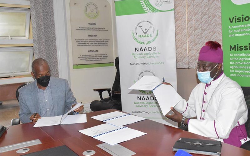 Government through NAADS extends an additional UGX 2Bn to Church of Uganda