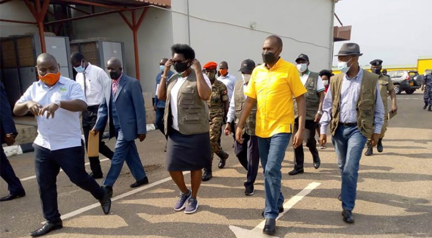 Agriculture Minister, ED NAADS, ED NARO Tour Government Agriculture projects