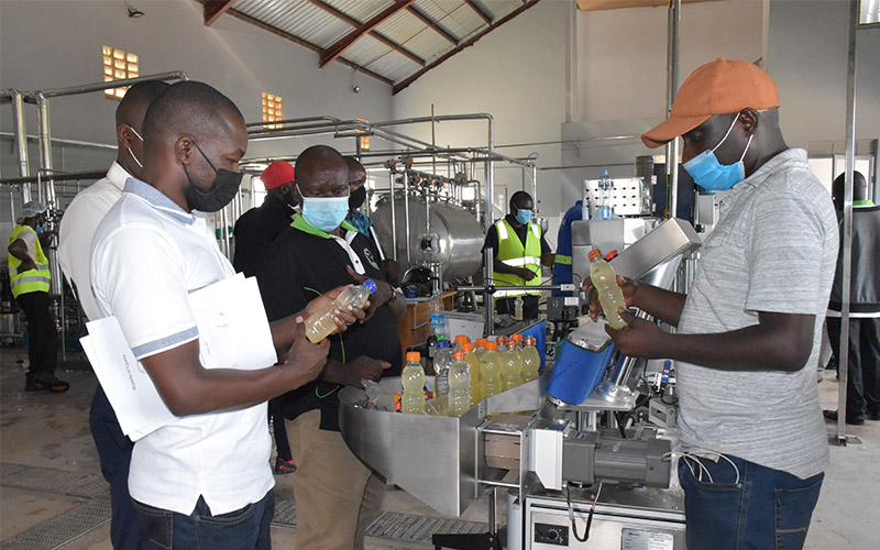 Kayunga pineapple factory pre-tested, ready for operation