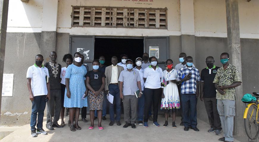 Management of NAADS conducts monitoring exercise of projects in Eastern Uganda
